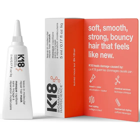 K18 Mascarilla Reparadora De 5ml