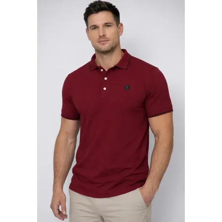 Camisa Gola Polo Masculina Basica Algodão The Time