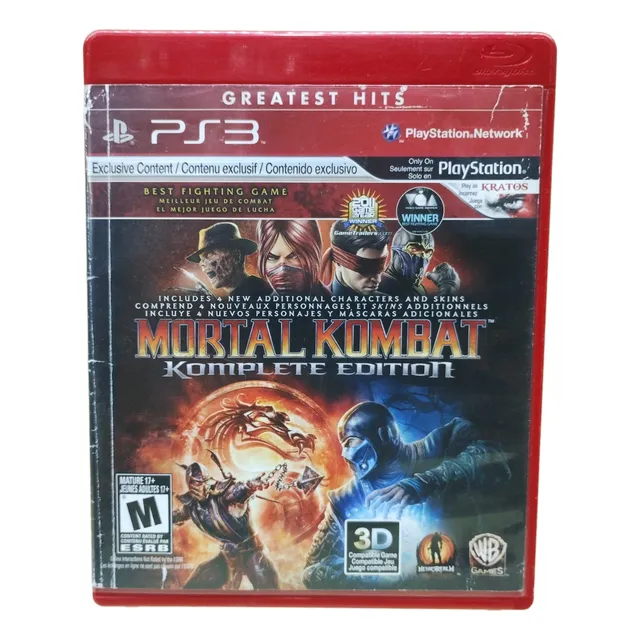 Mortal Kombat Komplete Edition Ps3 | Original Ps3 (Reacondicionado)
