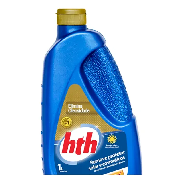Eliminador De Oleosidade Para Piscinas Limpeza Hth 1 Litro