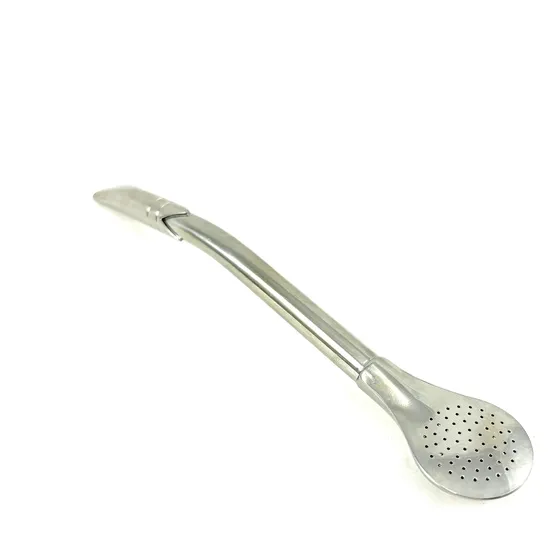 Bombillon Pico De Rey Acero Inoxidable Plateado