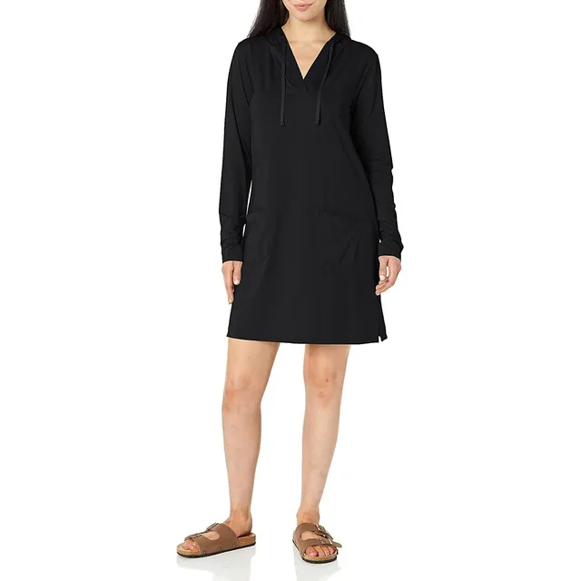 Vestido Playa Para Mujer Manga Larga Proteccion Solar Upf