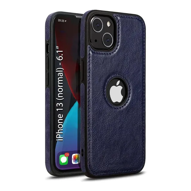 Carcasa Cuero Premium Para iPhone 14 13 12 11 / Pro Máx Plus