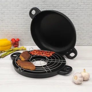 Churrasqueira Grill 30cm Prestige Marcolar Cor Preta Cor Preto Churrasqueira Grill 30cm Prestige Marcolar Cor Preta Cor Preto