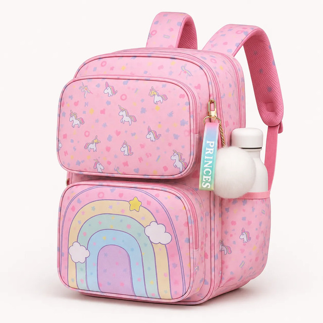 Mochila Escolar Feminina Infantil Menina Bolsa Reforçada
