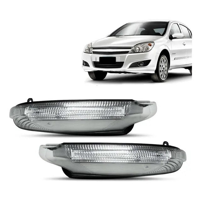 Par Pisca Retrovisor Vectra 2009 2010 2011 Com Luz Cortesia