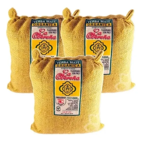 Yerba Mate Orgánica La Obereña - Precio X Pack - Andalhue