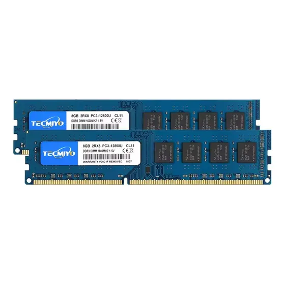 Memoria Ram Walram Ddr3 8gb U-dimm Verde/negro