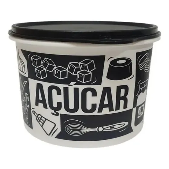 Tupperware Pote Mantimento Açucar 5 Kg Pop Box