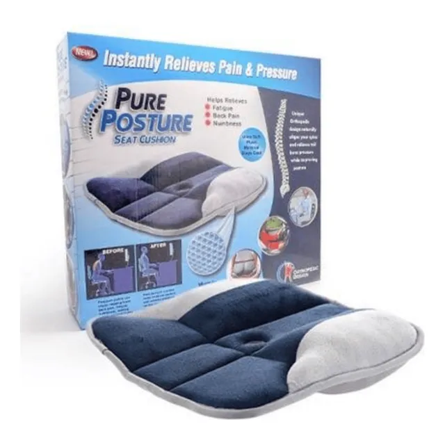 Asiento Cojin Con Hueco Hemorroides Para Silla Oficina Hogar