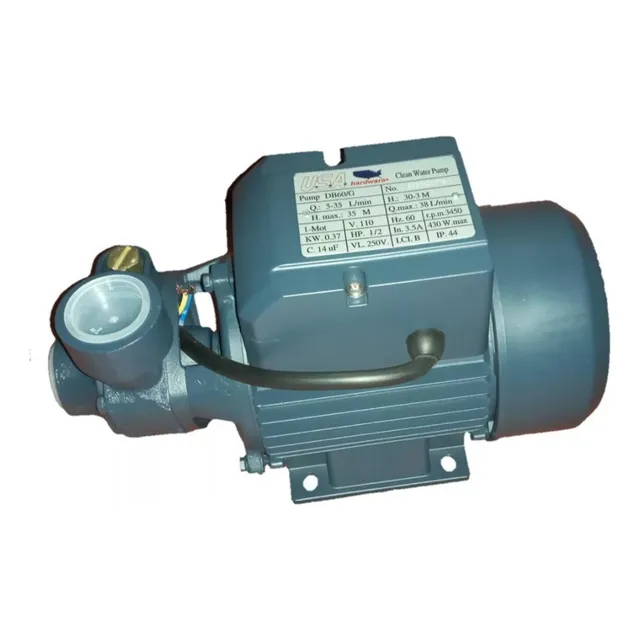 Bomba De Agua Periférica 12 Hp/ 110 Volt- 60 Hz Marca: Usa
