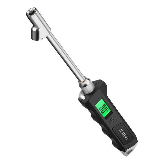 Calibrador Digital Inflador De Pressão E Pneu 230psi Astroai