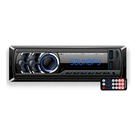 Auto Radio Automotivo Escort Mp3 1 Din Bluetooth Som Usb