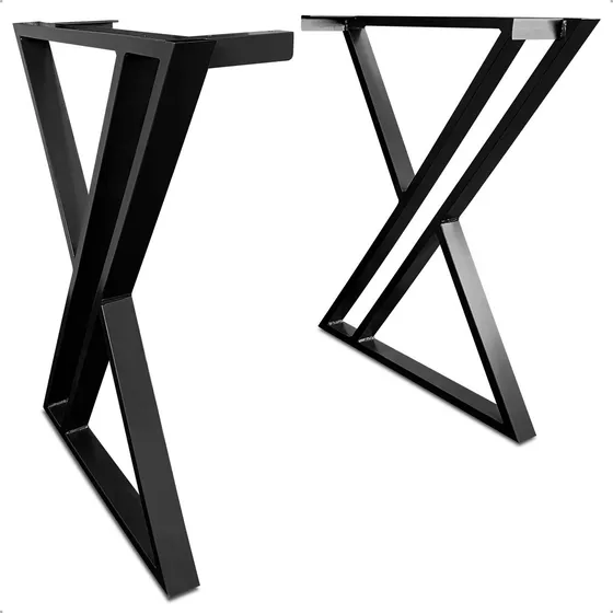 Pé Base Mesa Jantar Reforçada Industrial Tampos Até 180 X 90