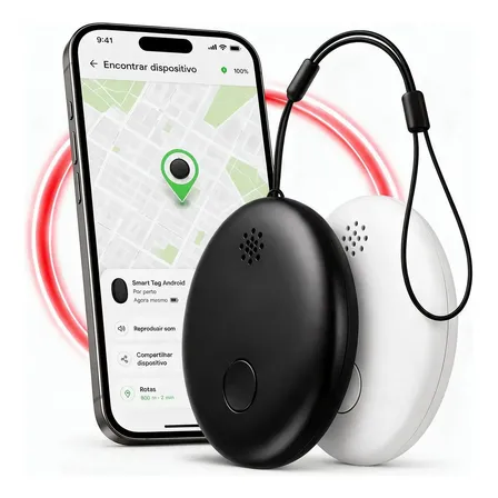 Rastreador Mini Tag Objetos Pets Mochilas Compatível Android Android
