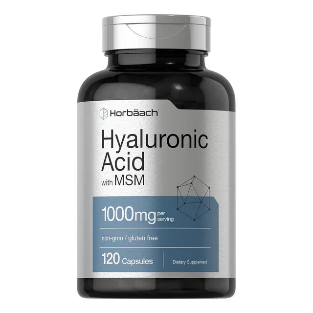 Horbaach Acido Hialuronico Con Msm 1000mg 120 Capsulas