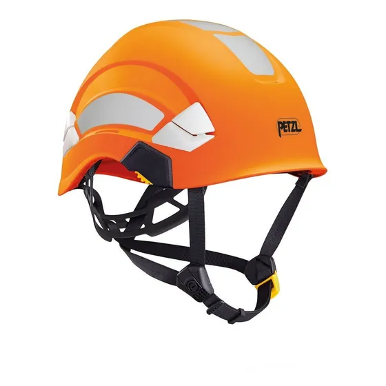 Casco Vertex Petzl Alta Visibilidad Hi Viz Rope Access Color Naranja