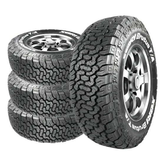 Kit de 4 pneus Xbri Pneu de SUV/Caminhonete Brutus T/A 225/60R18 101 - 825 kg98 - 750 kg A1