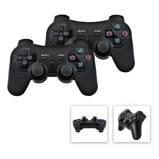 Kit 2 Manete Controle Sem Fio CompatĂvel Playstation 3 Ps3 Kit 2 Manete Controle Sem Fio CompatĂvel Playstation 3 Ps3