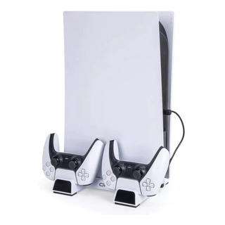 Base Ps5 Cooler Resfriamento Suporte Carregador 2 Controles Base Ps5 Cooler Resfriamento Suporte Carregador 2 Controles
