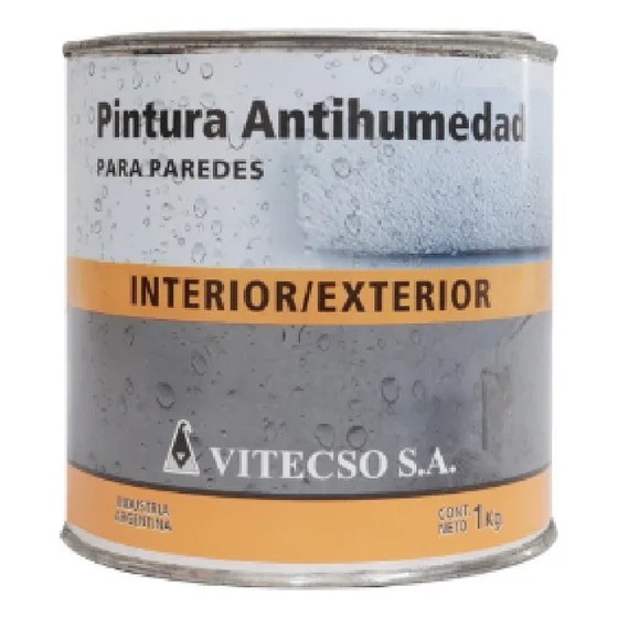 Pintura Antihumedad Vitecso X 1 Kg / Camino 1