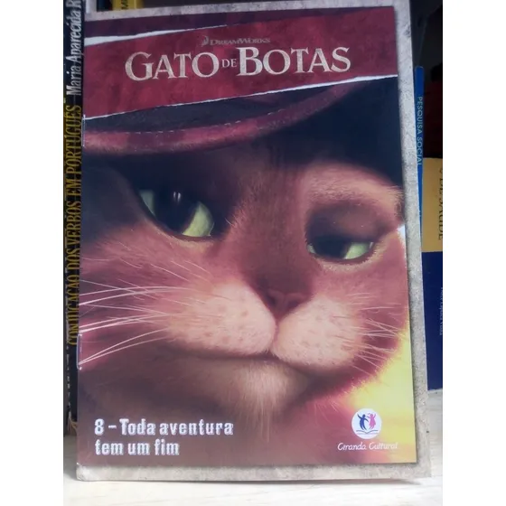 Livro Toda Aventura Tem Um Fim - Gato De Botas Vol.8 