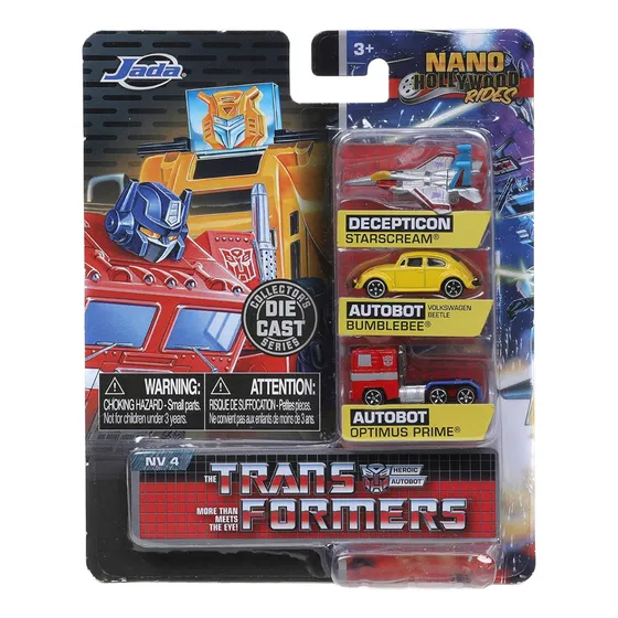 Transformers - Jada Nano Hollywood Rides Decepticon Autobot