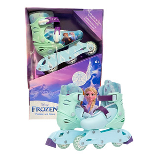 Patines Frozen Ana Y Elsa Ajustables Talla De 18 A 21 Patines Frozen Ana Y Elsa Ajustables Talla De 18 A 21