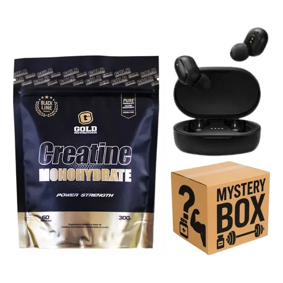 Combo Sport! Creatina Gold Nutrition + A6s + Box Misteriosa!