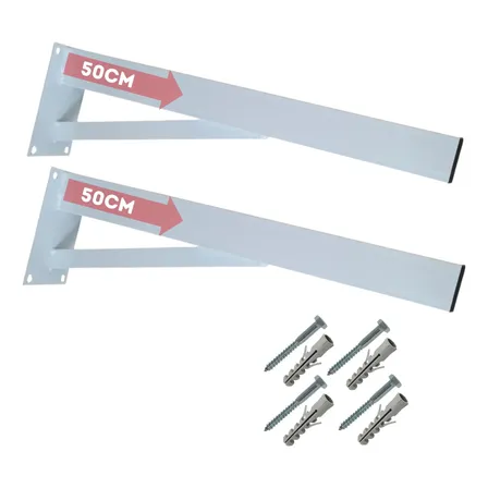 Suporte Para Pia Parafusar Super Reforçado 50cm 2 Un Granito