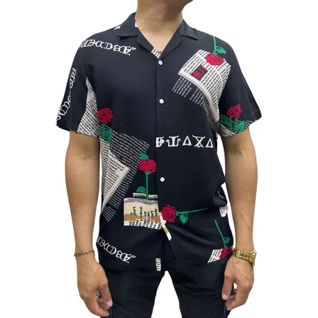 Camisas Guayabera Hombre Hawaiana