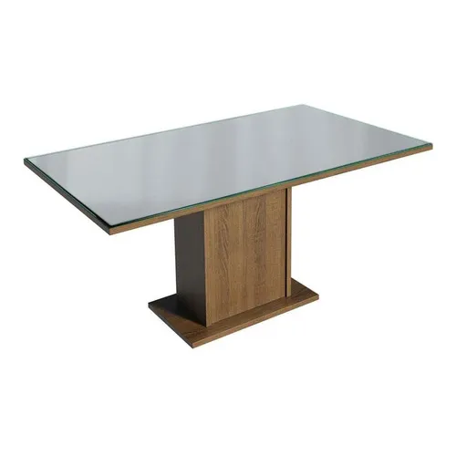 Mesa de Comedor Rectangular 6 Puestos Marrón/Gris 5275F92VI Madesa