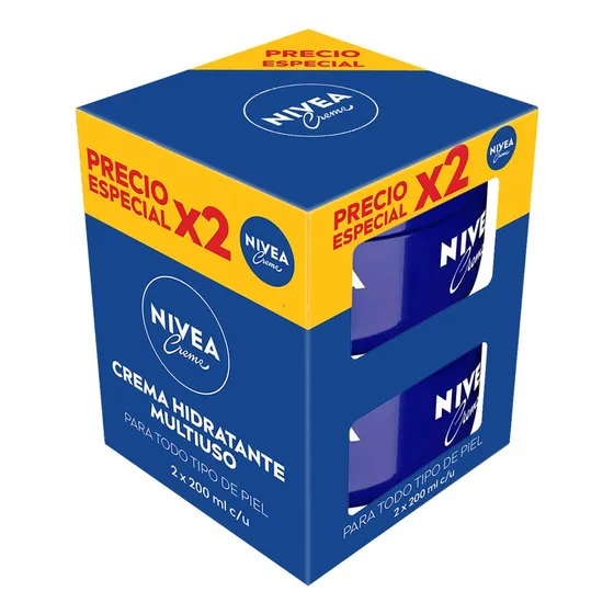 Nivea Creme X2 200ml - mL Fragancia Neutra