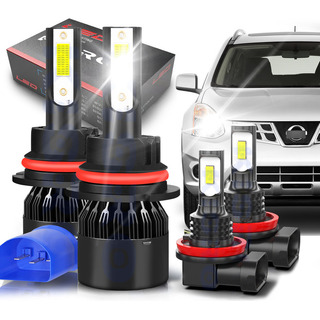 Para Nissan Note 2014-2018 Kit De Focos Led 9007 H11 Para Nissan Note 2014-2018 Kit De Focos Led 9007 H11