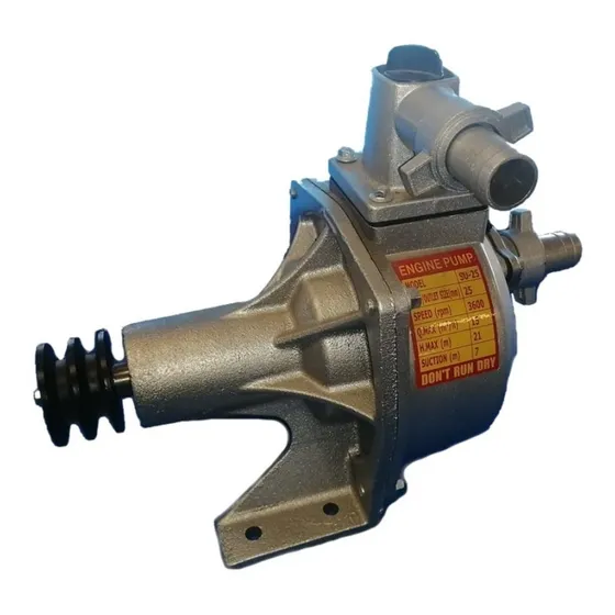 Bomba Centrifuga De Aluminio P/ Agua 38 X 38mm Su40