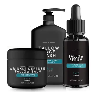 Bálsamo Antiarrugas De Sebo 3 En 1 For Hombre, 3 Unidades Bálsamo Antiarrugas De Sebo 3 En 1 For Hombre, 3 Unidades