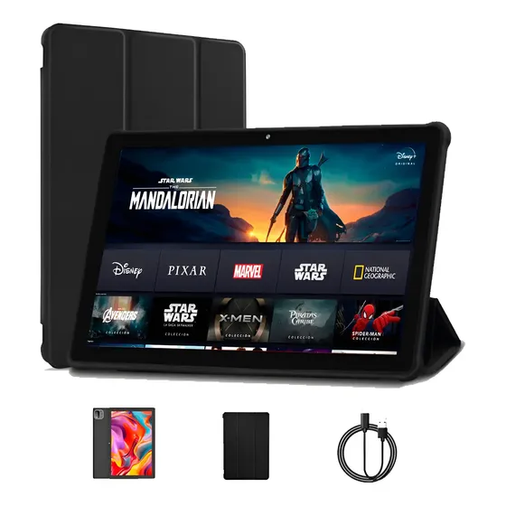Tablet 64gb 4gb Ram 10 + Funda Android 14 Bluetooth Full Hd