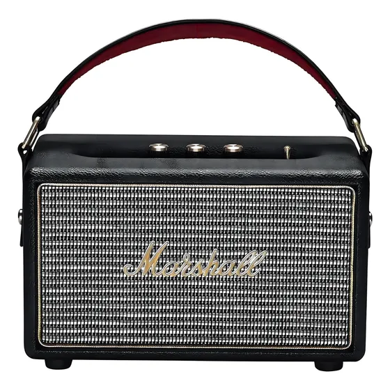 Bocina Marshall Kilburn portátil con bluetooth black 127V