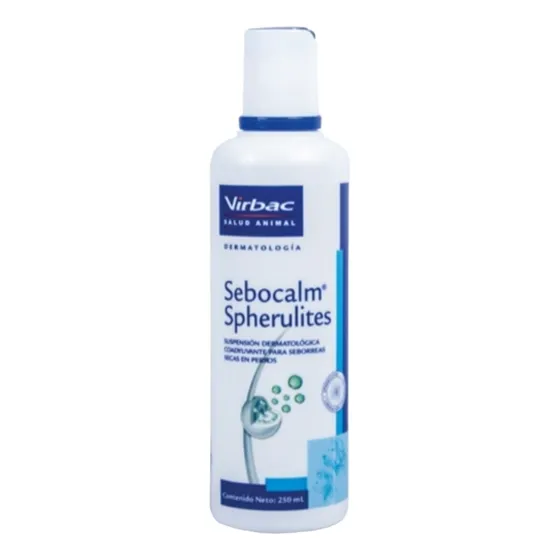Virbac Sebocalm 250ml Champú Elimina Seborrea Y Dermatitis 