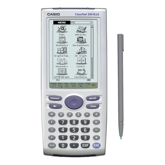 Calculadora Casio Modelo Classpad330