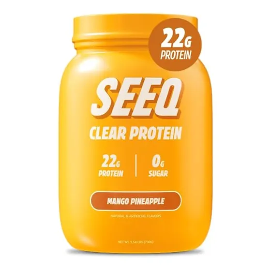 Proteína Aislada De Suero En Polvo Seeq Clear, Mango