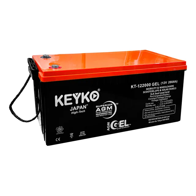 Bateria 12v 200ah Respaldo Ups Ciclo Profundo Agm Gel Keyko