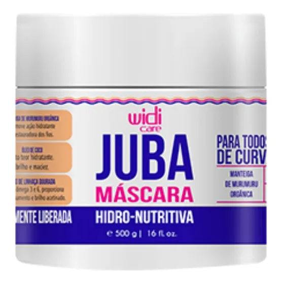Máscara Hidro Nutritiva Juba Widi Care 500gr