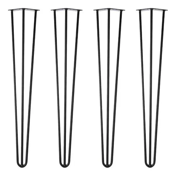 Patas Hairping Para Mesa Comedor Escritorio 74cm