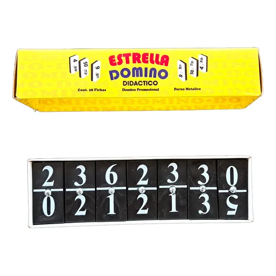 Dominó De Números - Material Didáctico