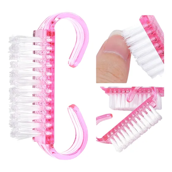 Cepillo Para Uñas Pequeño Manicure Pedicure X 12 Unidades