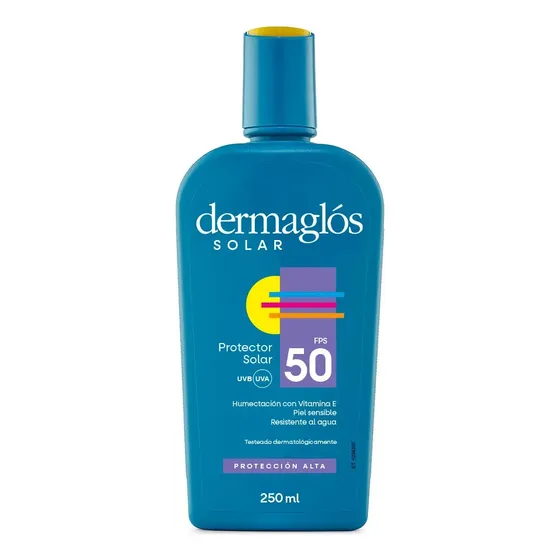 Protector Solar Dermaglós Solar Factor 50 Ra Fps 250 Ml. | Cuotas sin interés