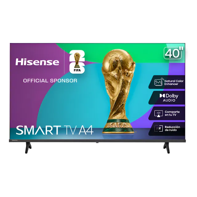 Smart Tv 40 Hisense 40a4nv Full Hd Dled Dts Virtualx Vidaa