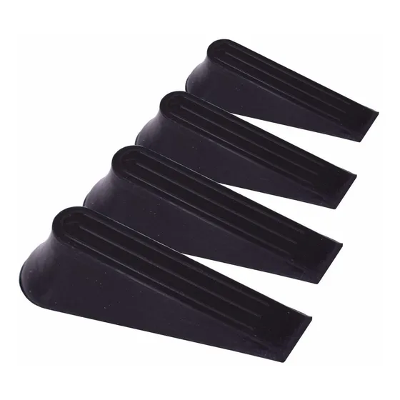 Pack 4 Tapon Goma Para Puerta Casa Cuña Grande Protector