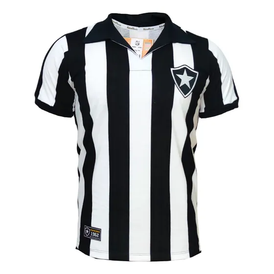 Camisa Botafogo Oficial Retro 1962 Personalizada 